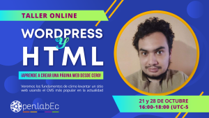 Wordpress y HTML: Aprende a crear una página web desde cero