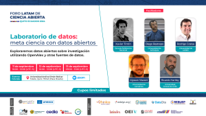 Laboratorio de Datos: Meta ciencia con datos abiertos