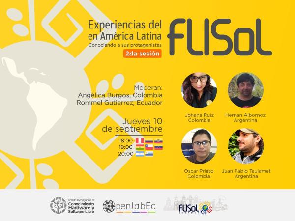 Experiencias de FLISoL en América Latina