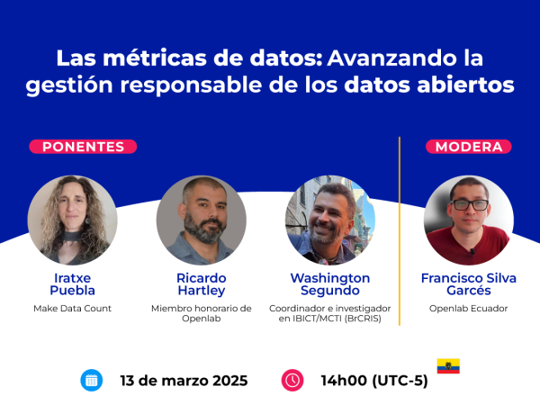Las métricas de datos: Avanzando la gestión responsable de los datos abiertos