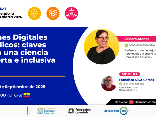 Bienes Digitales Públicos: claves para una ciencia abierta e inclusiva