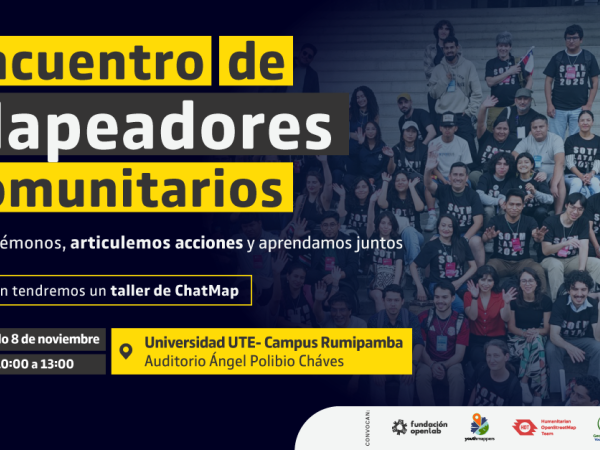 Encuentro de Mapeadores Comunitarios + Taller de ChatMap