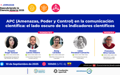 <a href="/descubriendo-cienciaabierta-apc" hreflang="es">APC (Amenazas, Poder y Control) en la comunicación científica: el lado oscuro de los indicadores científicos</a>
