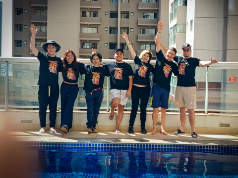 Equipo de Alhajillo Interactive en Brasil
