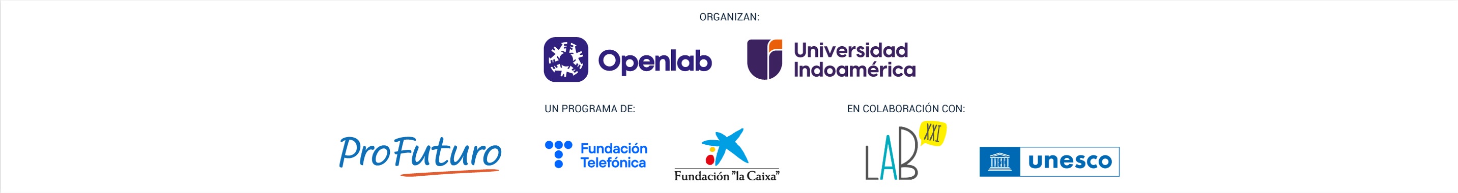 Organizadores de AulaSegura Lab